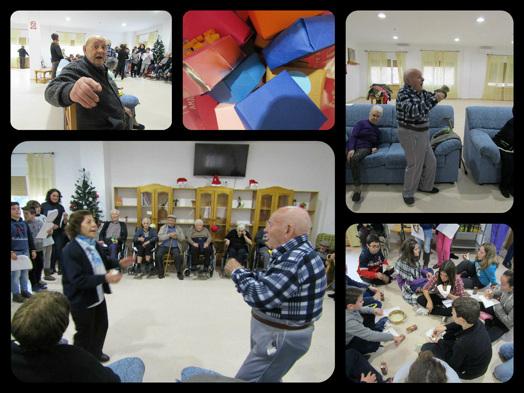 Los mayores en la fundaci&oacute;n